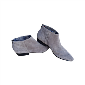 NAKEDFEET Ankle Boots & Booties 8.5 Taupe Black EUC